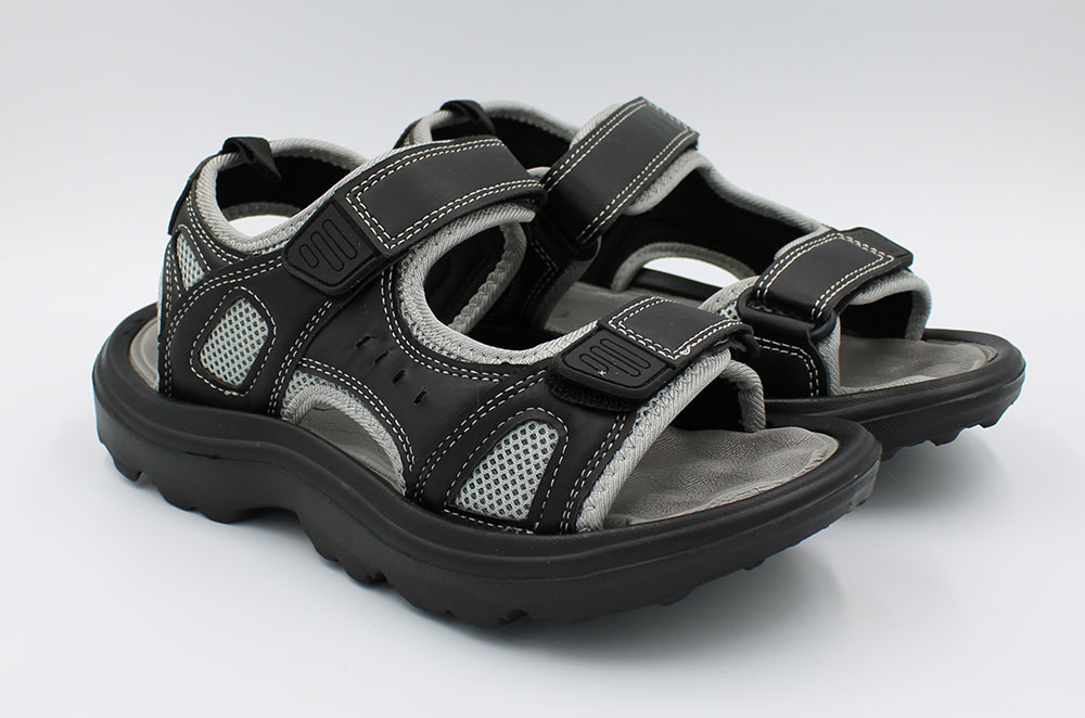 godtgørelse praktisk skål Herre Sandal M/Velcro | Ølholm herre sandal | Sandaler mænd herrestørrelser  | Herre sandal til mænd med justerbare remme | Smart kvalitets sandal hos  din lokale outlet