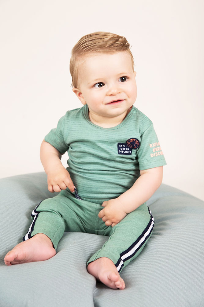 Grønne Drenge Bukser outlet priser | billigt tøj til baby hos Din Lokale
