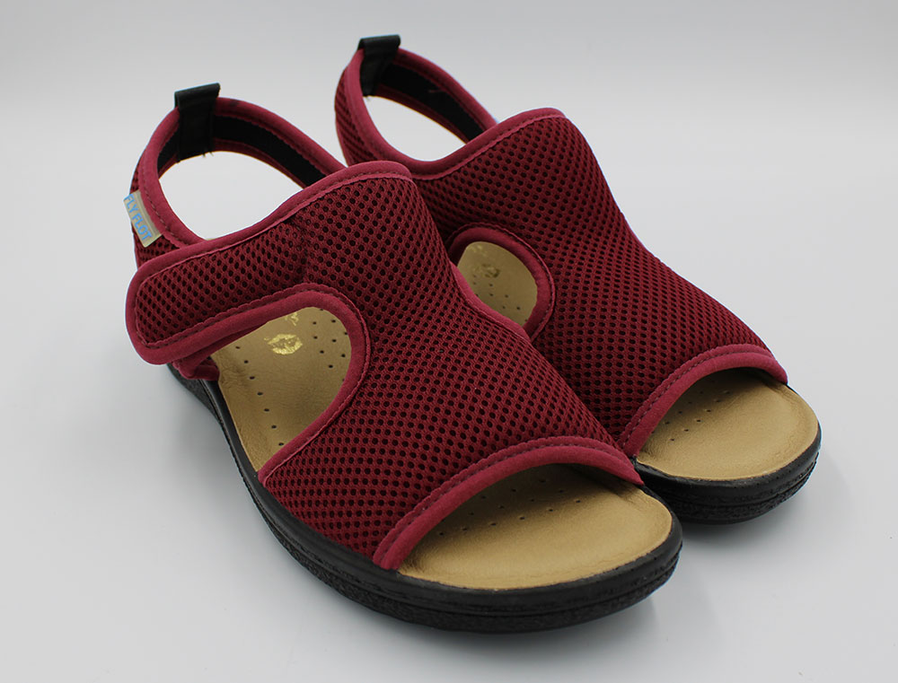 M/Stræk dame | Fly Flot dame sandal til kvinder | Dame sandaler til kvinder med knyster | Smart kvalitetssandaler hos Din Lokale Outlet