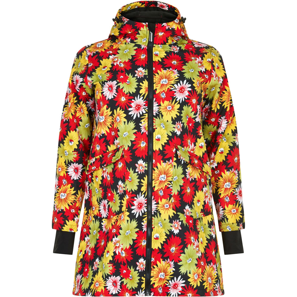 Lotte Softshell Jakke Studio softshell dame jakke | Softshelljakke kvinder almindelig størrelser | Softshell med blomster | Kvalitets frisk jakke hos din lokale outlet