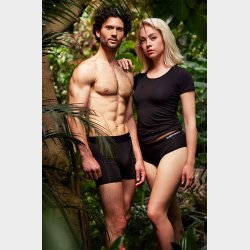 2-Pak Bambus Dame T-Shirt