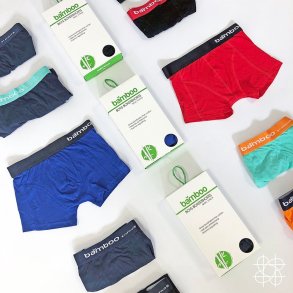 3-Pak Drenge Bambus Boxer