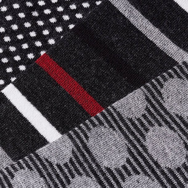 3-Pak Mnstrede Bambus Strmper