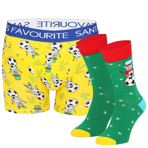 Gaveske Jule Strmper og Boxershorts
