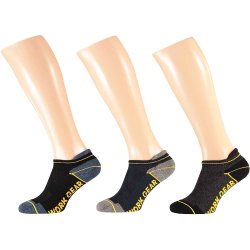 3-Pak Worker Sneakers Strmper