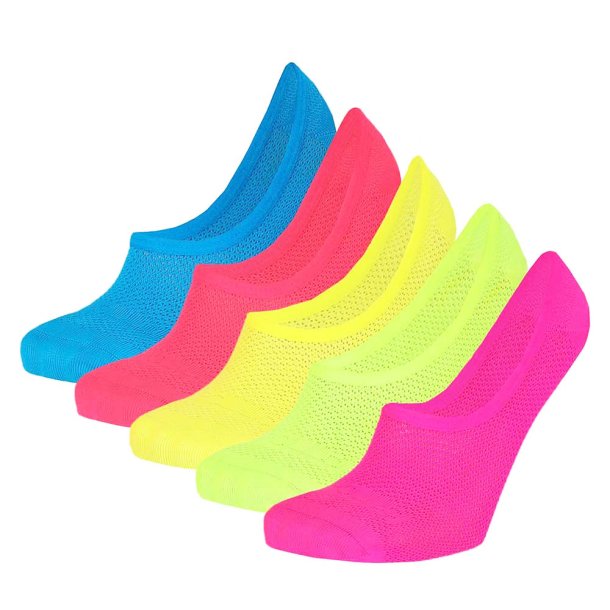 5-Pak Dame Sport Micro Socklets