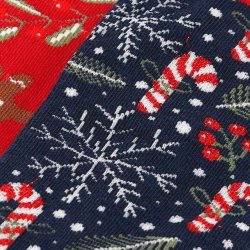 2-Pack Julekugle Dame Strmper Ass. 5