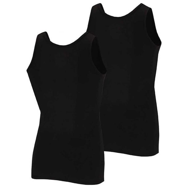 2-Pak Bambus Herre Tanktop