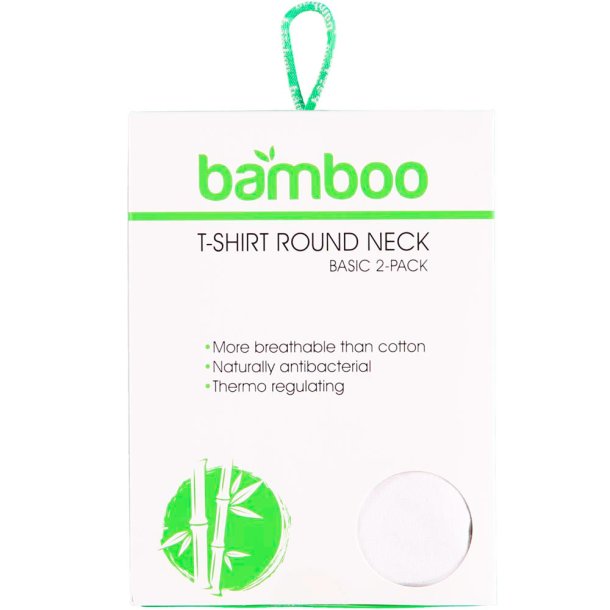 2-Pak Bambus Dame T-Shirt