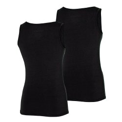 2-Pak Bambus Dame Singlet