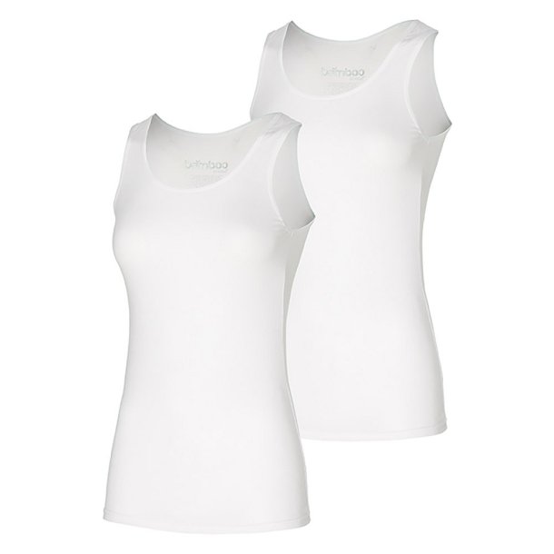 2-Pak Bambus Dame Singlet