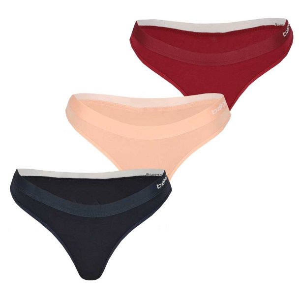 3-Pak Bambus G-Streng