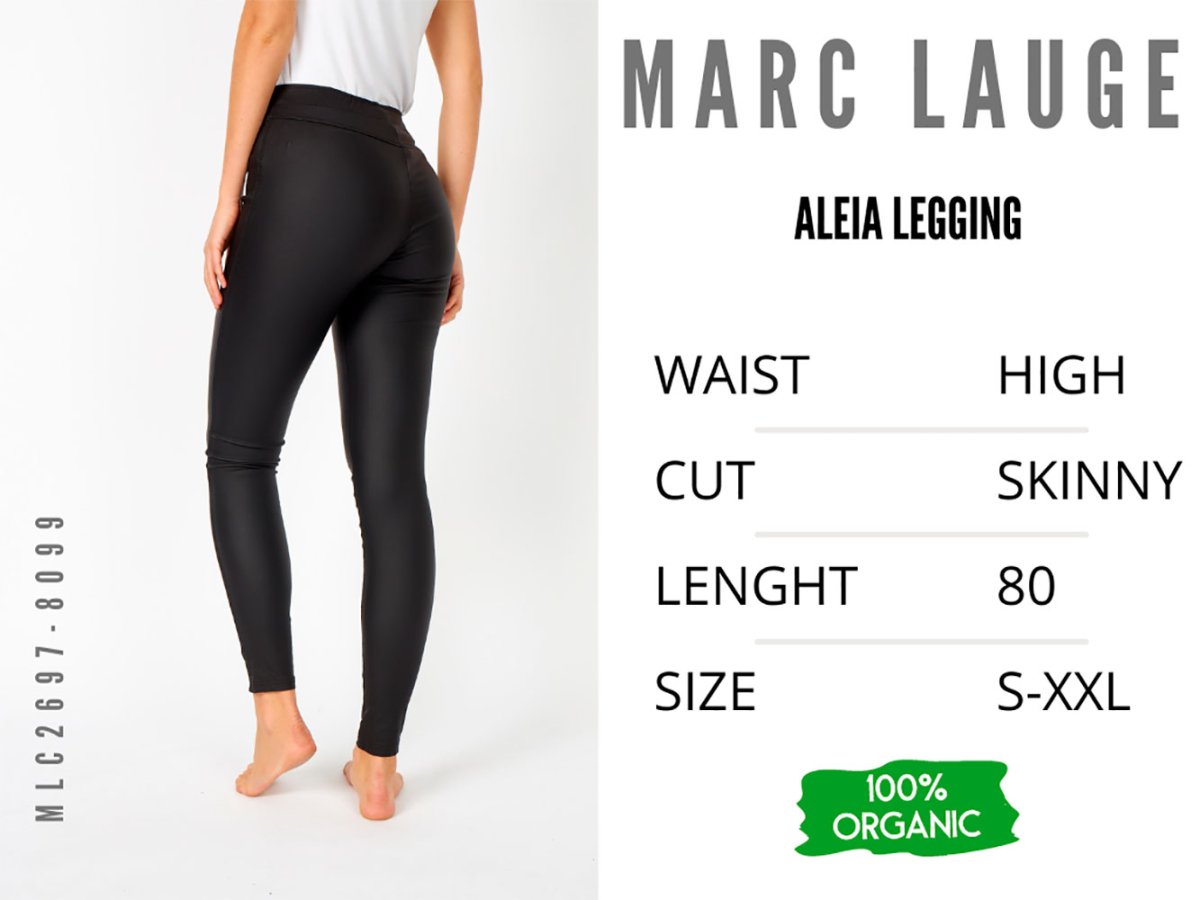 Marc Lauge Aleia Coated Leggings | Billige til outlet priser | til kvinder hos Din Lokale Outlet