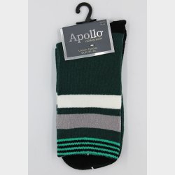 1-Par Stribet Strmper