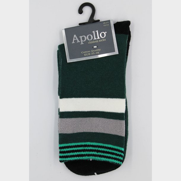 1-Par Stribet Strmper