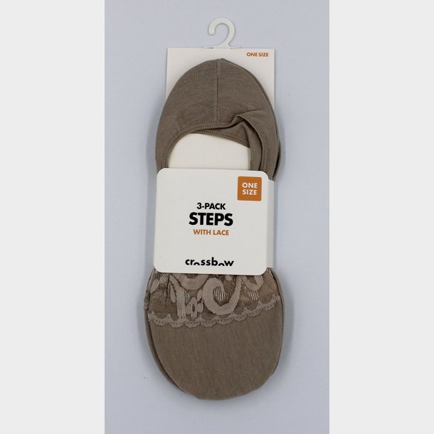 3-Pak Dame Blonde Steps Footie