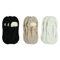 3-Pak Dame Blonde Steps Footie