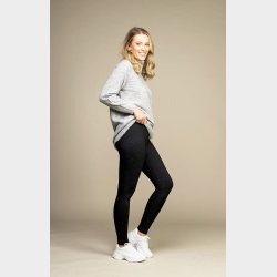 Dame Sorte Bambus Leggings