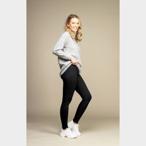 Dame Sorte Bambus Leggings