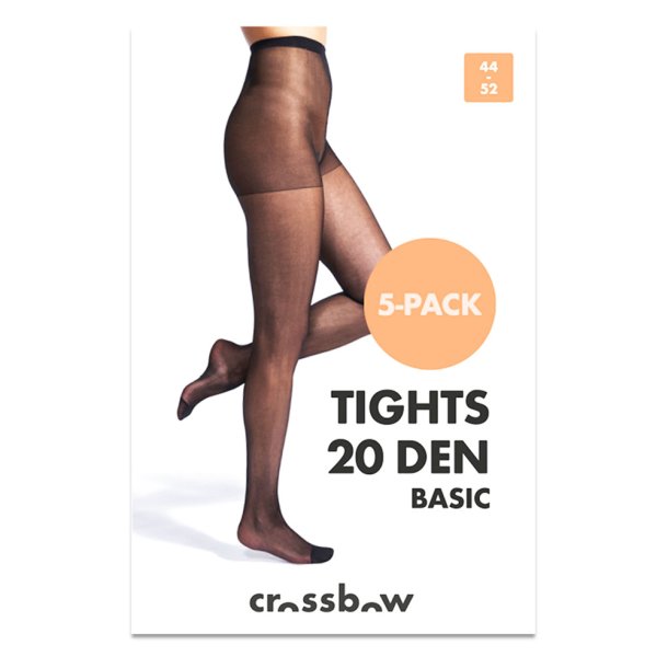 5-Pack Nylon Tights 36/44