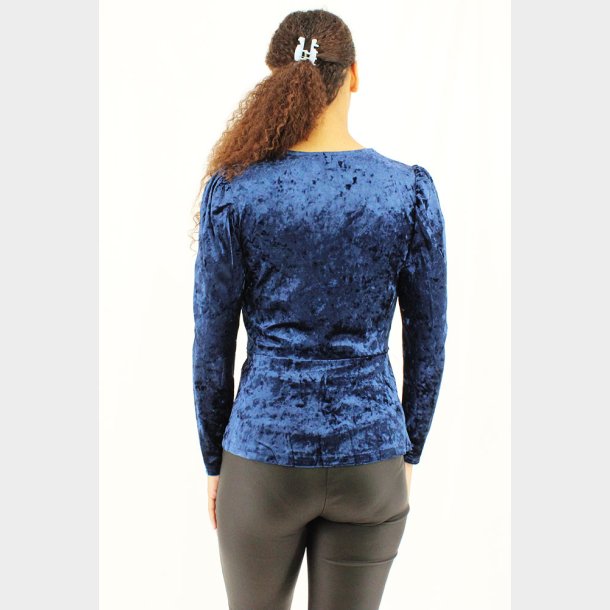 Vera Velour Bluse L/