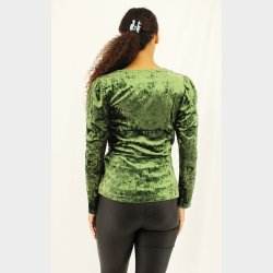 Vera Velour Bluse L/