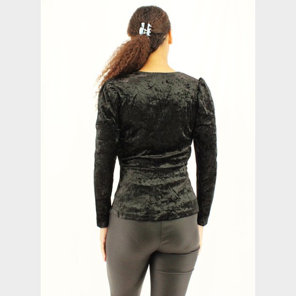Vera Velour Bluse L/