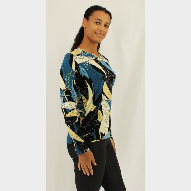 Sylvia Langrmet Bluse