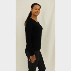 Clarissa Langrmet T-Shirt