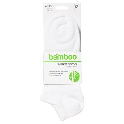 3-Pak Bambus Sneakerstrmper