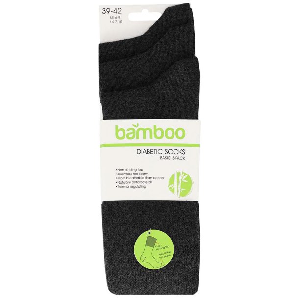 3-Pak Bambus Diabetes Str�mper