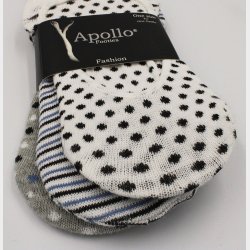 3-Pak Sofia No-Show Strmper