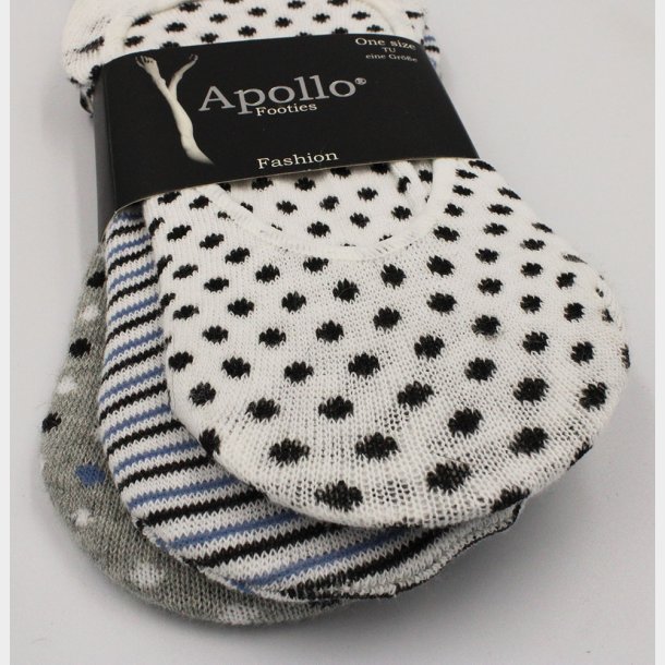 3-Pak Sofia No-Show Strmper