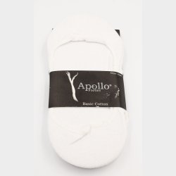 3-Pak No-Show Mikro Bomulds Strmper