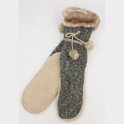 Clara Dame Glitter Home Socks