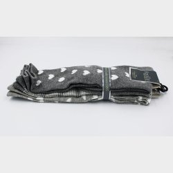 3-Pak Pige Gr Knhje Strmper