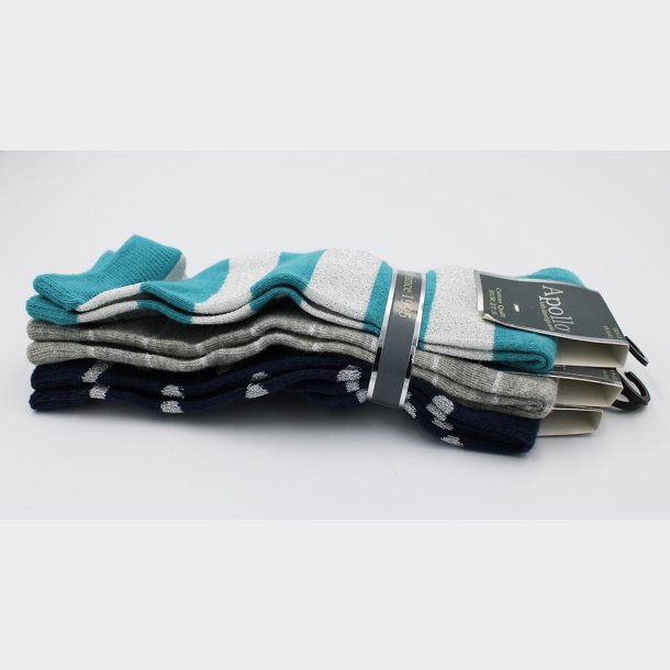 3-Pak Knhje Glimmer Strmper