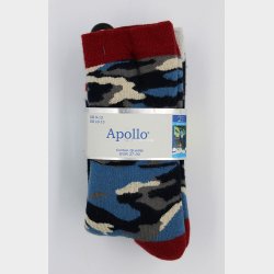 2-Pak Militr Frottstvlestrmper