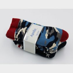 2-Pak Militr Frottstvlestrmper