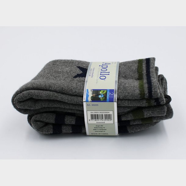 2-Pak Frottstvlestrmper