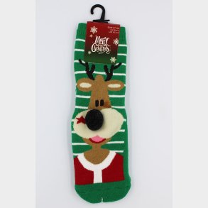 3D Brne Julestrmpe Ass-0