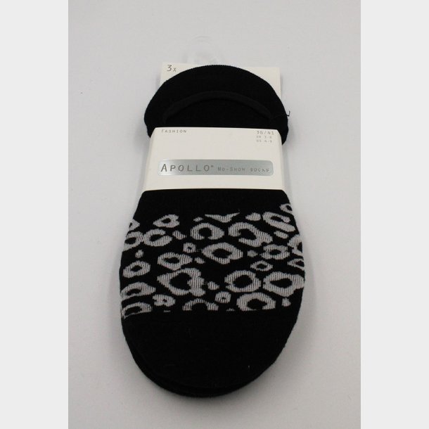 3-Pak No-Show Mille Strmper