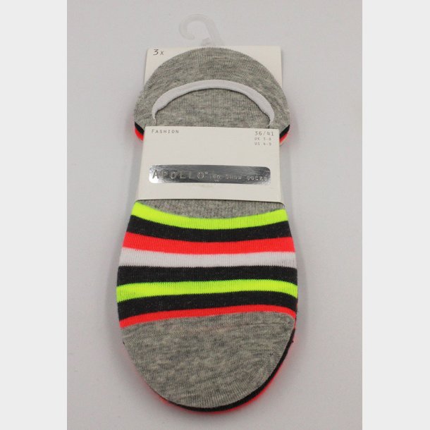 3-Pak No-Show Silje Strmper