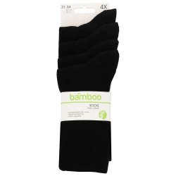 4-Pak Bambus Strmpe