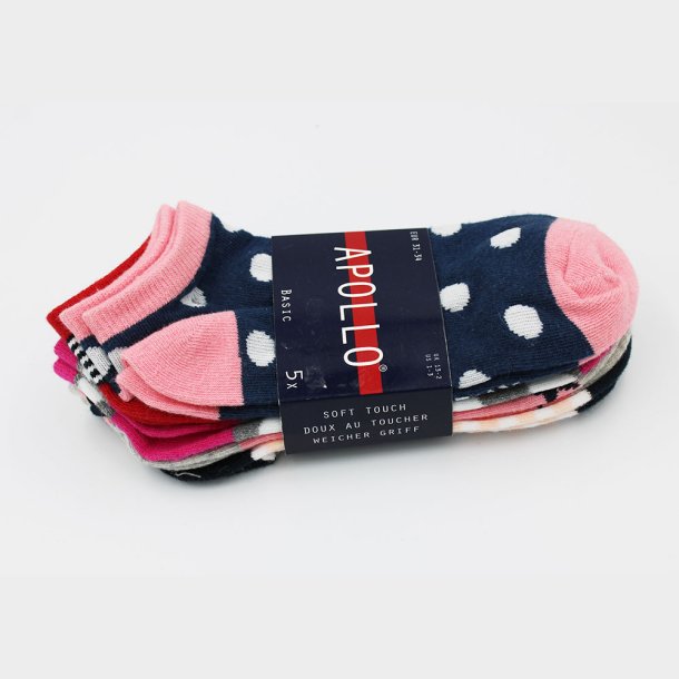 5-Pak Pia Sneakers Strmper