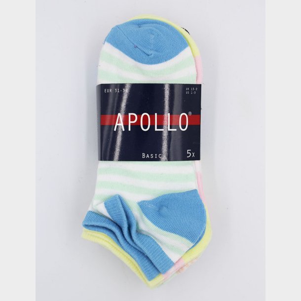 5-Pak Pia Sneakers Strmper