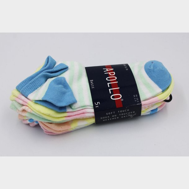 5-Pak Pia Sneakers Strmper