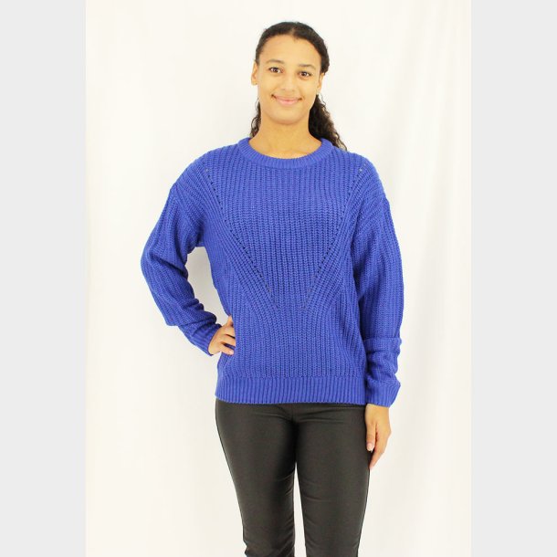 Gloria Ensfarvet Strik