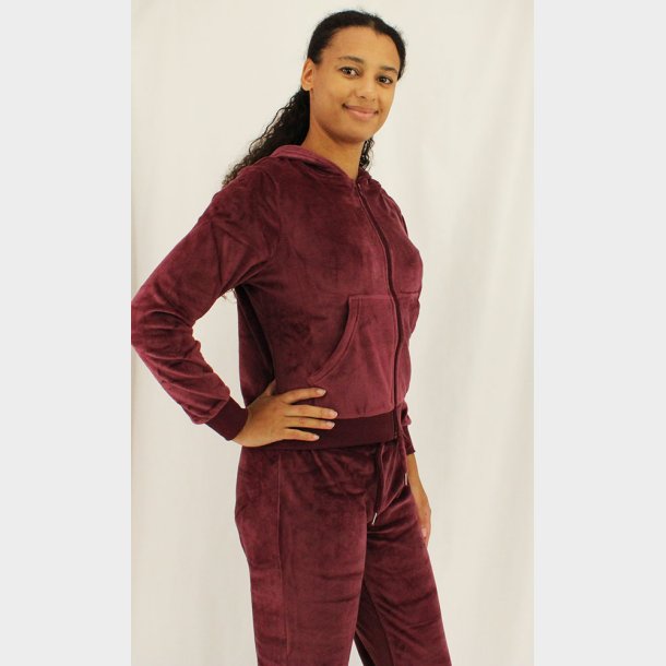 Veronika Velour Cardigan