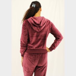 Veronika Velour Cardigan